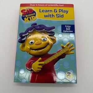 Sid the Science Kid Learn & Play with Sid 2-Disc DVD Set 10 Episodes PBS Kids